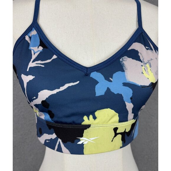 Reebok Women's Speedwick Medium Support Swim Top RacerBack Multircolor NWOT's. - Picture 2 of 7